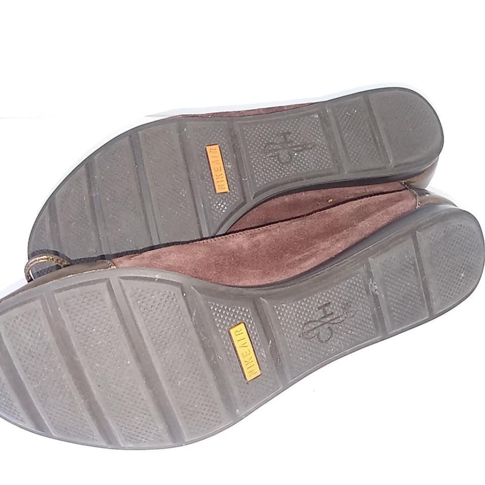 Cole Haan Air Bronze Ballet Leather Ballet Flats - Picture 6 of 6